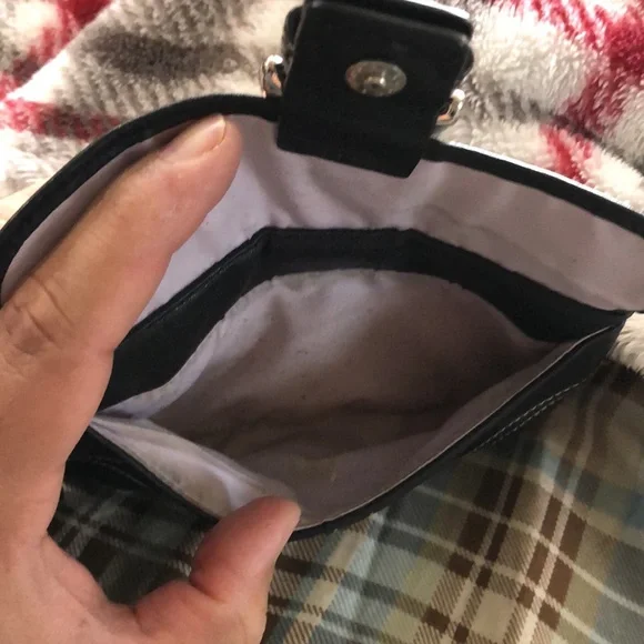 Coach Buckle Leather Wristlet - Picture 5 of 9